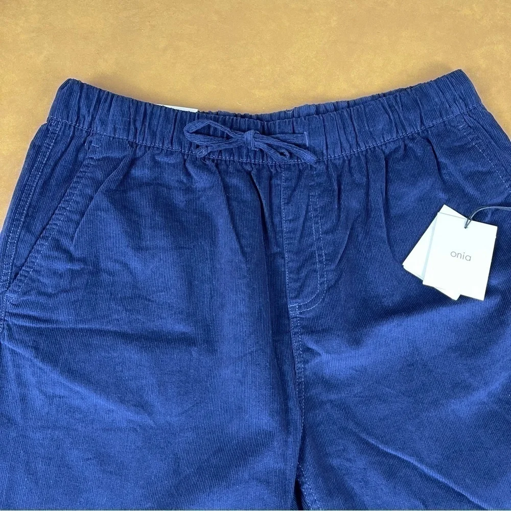 Onia Corduroy Pull-On (Deep Navy) Short Size Large‎ Men